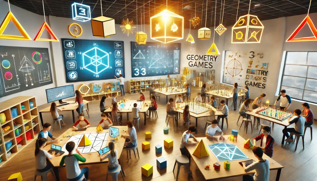 Educational Benefits of Playing Geometry Games